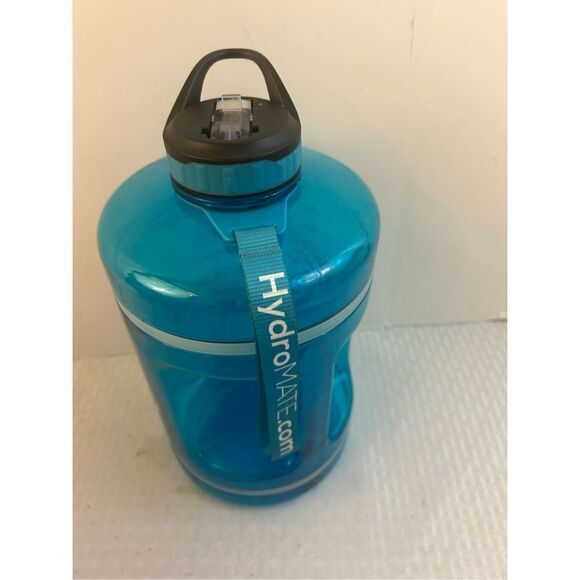 Hydromate water bottle & strap turquoise 1 gal container - Picture 2 of 5